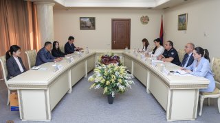 Chairman of the RA Investigative Committee Artur Poghosyan Received Ambassador of the People’s Republic of China to the RA